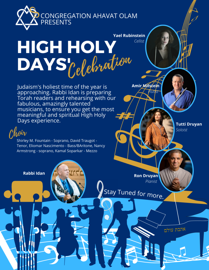 Congregation Ahavat Olam High Holy Days