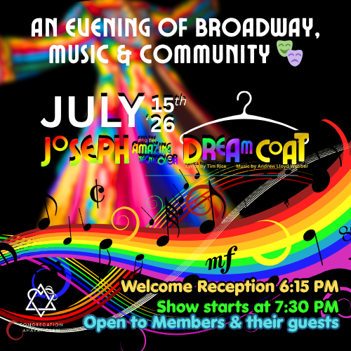 7/15/26 Joseph and the Amazing Technicolor Dreamcoat